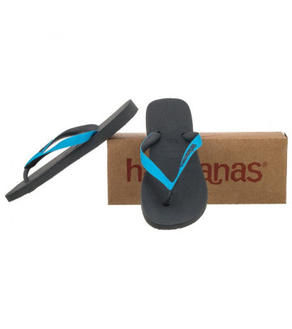 Havaianas Top Mix Grey/Turquoise 4115549-9482 (HI9-h) apavi