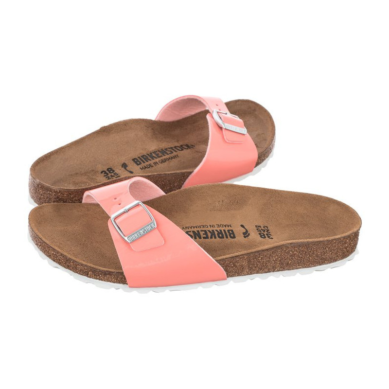 Birkenstock Madrid BS Patent Coral Peach 1019445 (BK6-m) Moteriški batai/šlepetės