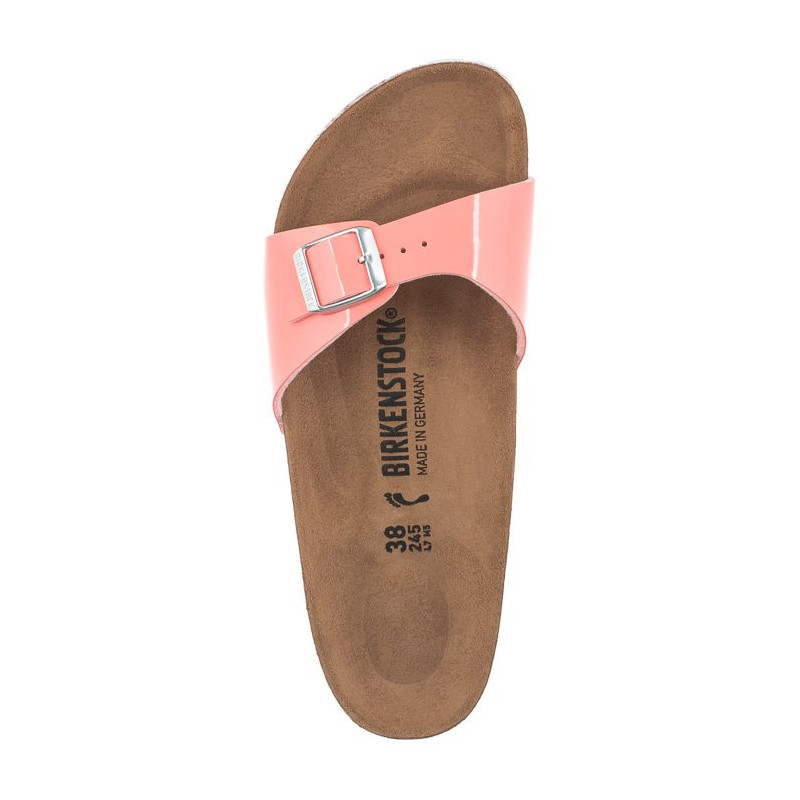 Birkenstock Madrid BS Patent Coral Peach 1019445 (BK6-m) Moteriški batai/šlepetės