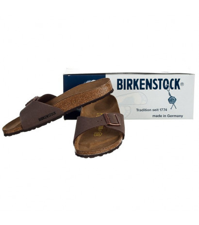 Birkenstock Madrid BF Nubuk Mocca 040093 (BK15-a) Sieviešu apavi/Flip Flops