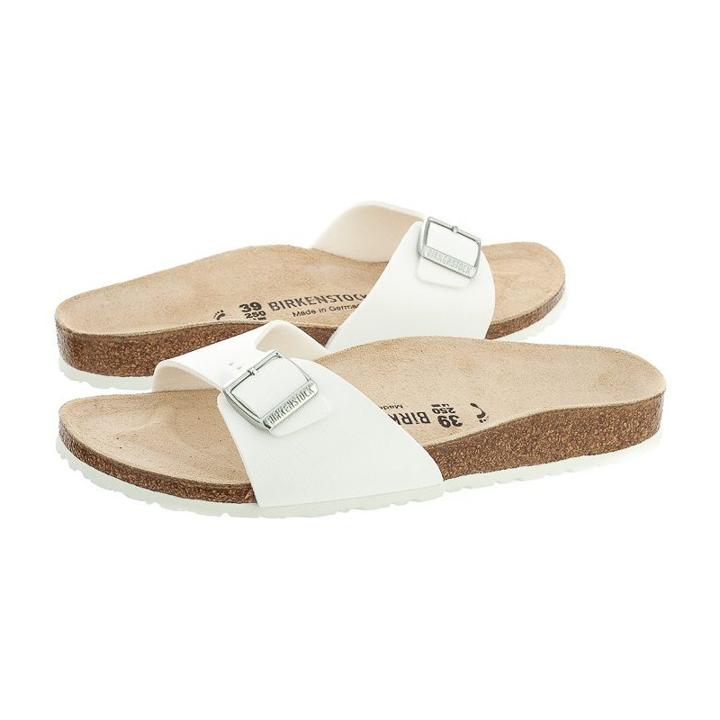 Birkenstock Madrid White 040733 (BK24-a) Sieviešu apavi/Flip Flops