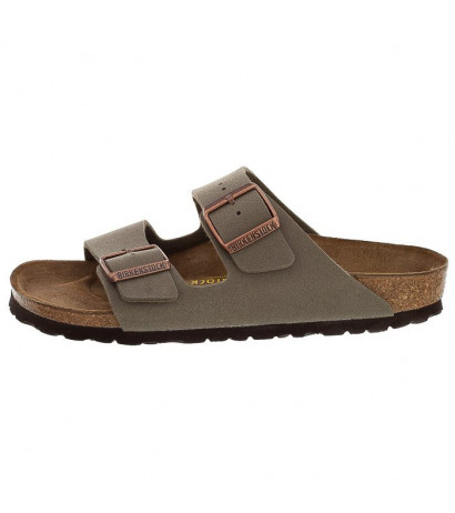 Birkenstock Arizona BF Nubuk Stone 151213 (BK19-b) Sieviešu apavi/Flip Flops