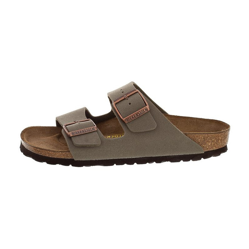 Birkenstock Arizona BF Nubuk Stone 151213 (BK19-b) Sieviešu apavi/Flip Flops