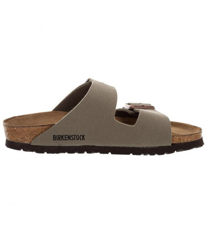 Birkenstock Arizona BF Nubuk Stone 151213 (BK19-b) Sieviešu apavi/Flip Flops