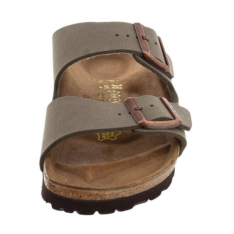 Birkenstock Arizona BF Nubuk Stone 151213 (BK19-b) Sieviešu apavi/Flip Flops