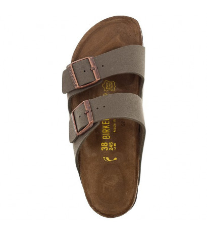 Birkenstock Arizona BF Nubuk Stone 151213 (BK19-b) Sieviešu apavi/Flip Flops