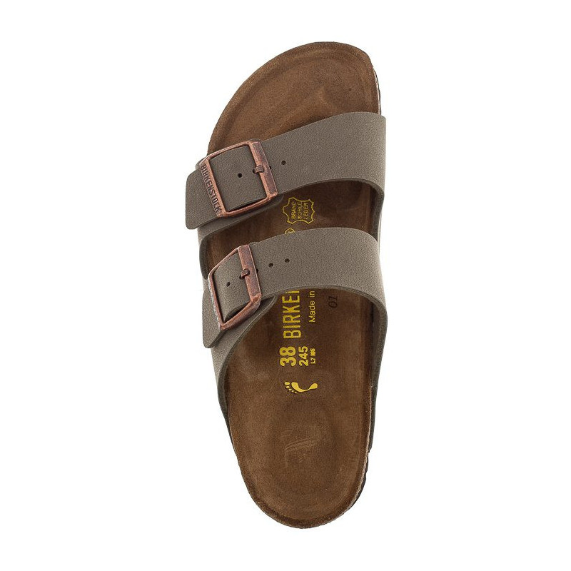 Birkenstock Arizona BF Nubuk Stone 151213 (BK19-b) Sieviešu apavi/Flip Flops