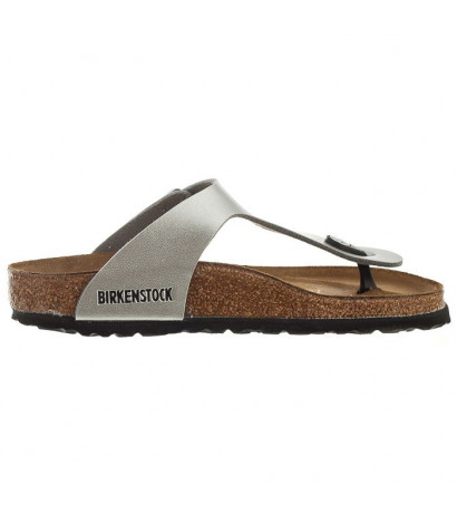 Birkenstock Gizeh Silver 043851 (BK13-d) apavi