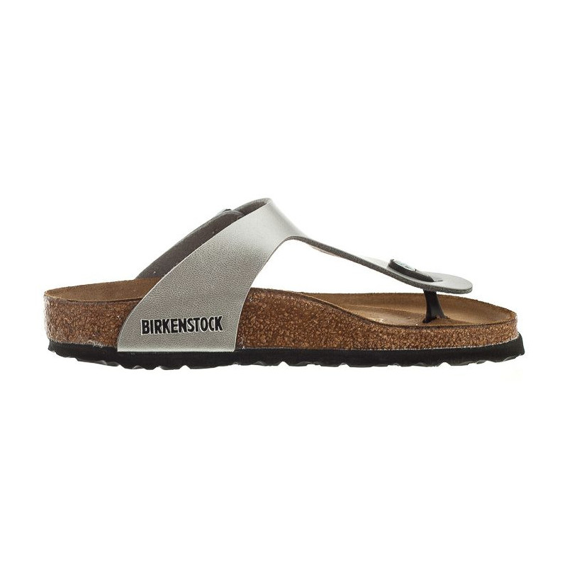 Birkenstock Gizeh Silver 043851 (BK13-d) apavi