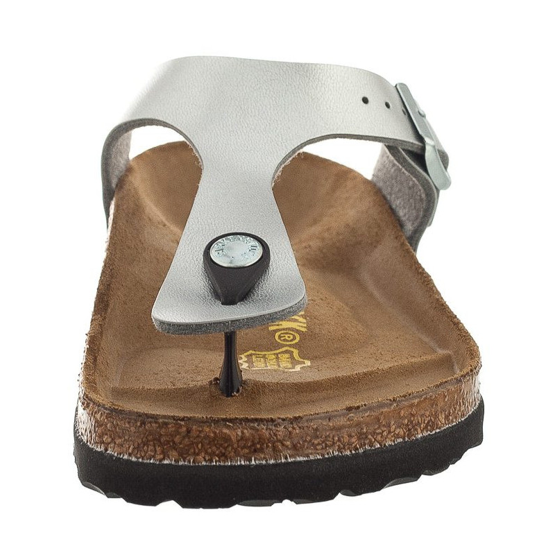 Birkenstock Gizeh Silver 043851 (BK13-d) apavi