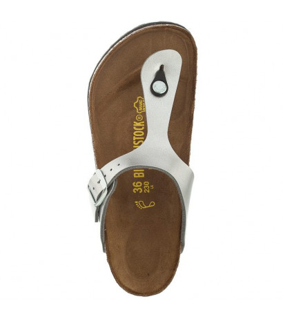 Birkenstock Gizeh Silver 043851 (BK13-d) apavi