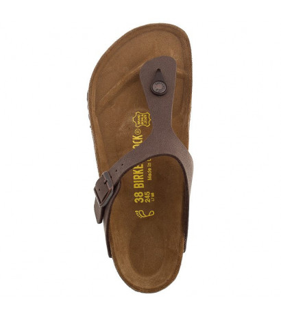 Birkenstock Gizeh BS Nubuk Mocca 043751 (BK29-b) šlepetės