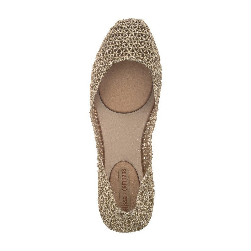 Melissa Campana Papel VII AD 31512/50712 Gold Glitter (ML11-b) ballerinas