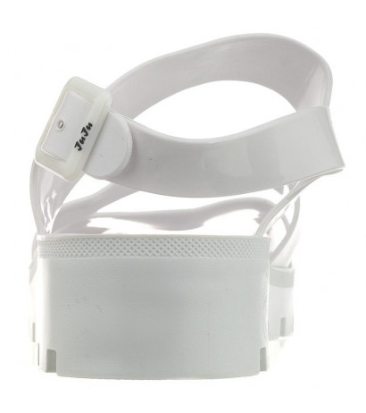 JuJu Białe Poppy White (JU8-a) sandals