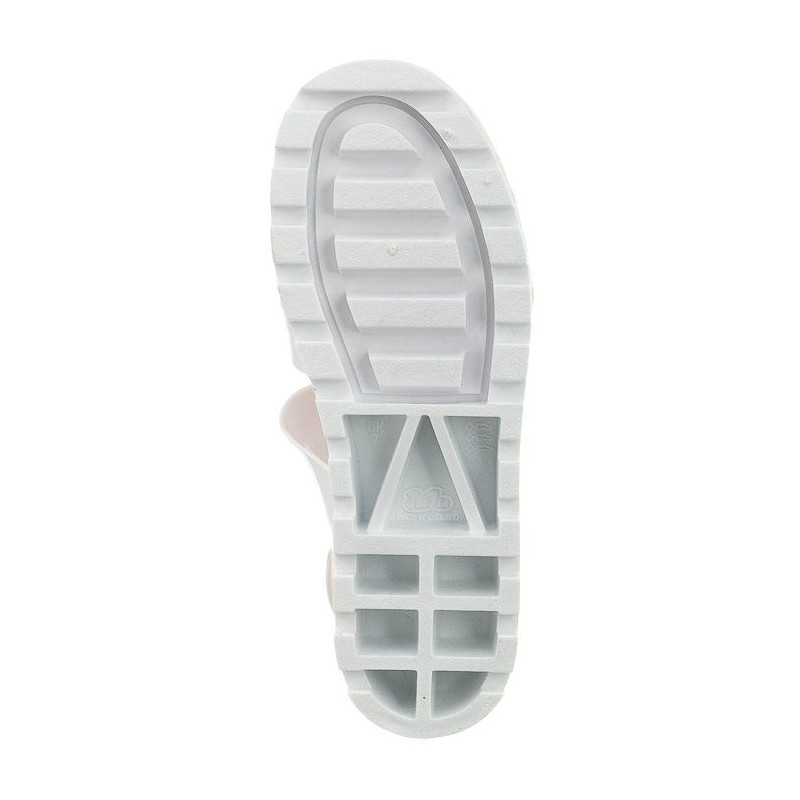 JuJu Białe Poppy White (JU8-a) sandals