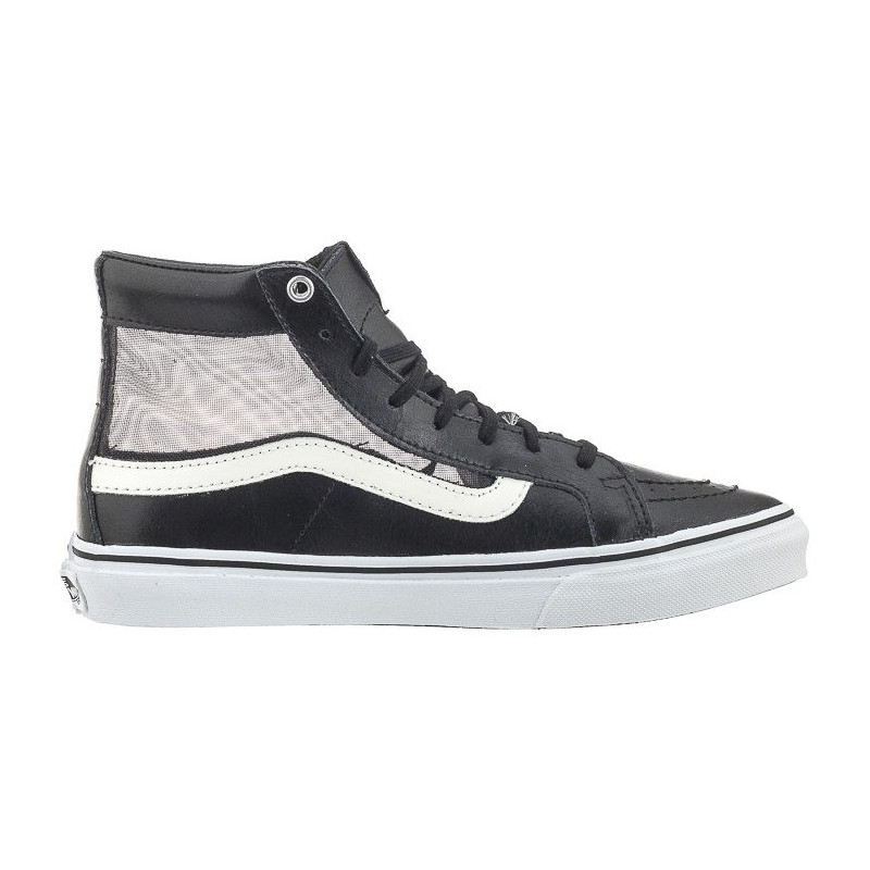 Vans SK8-Hi Slim Cutout (Mesh) Blk/Wht V4KZISJ (VA125-a) sporta apavi