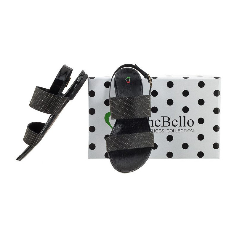 CheBello Czarne 382 (CH13-b) sandals