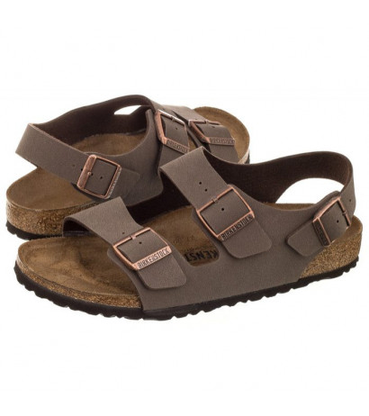 Birkenstock Milano BF Nubuck Mocca 634503 (BK43-b) sandaalid