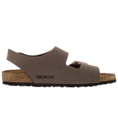 Birkenstock Milano BF Nubuck Mocca 634503 (BK43-b) sandalai