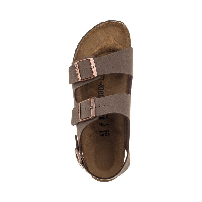 Birkenstock Milano BF Nubuck Mocca 634503 (BK43-b) sandals