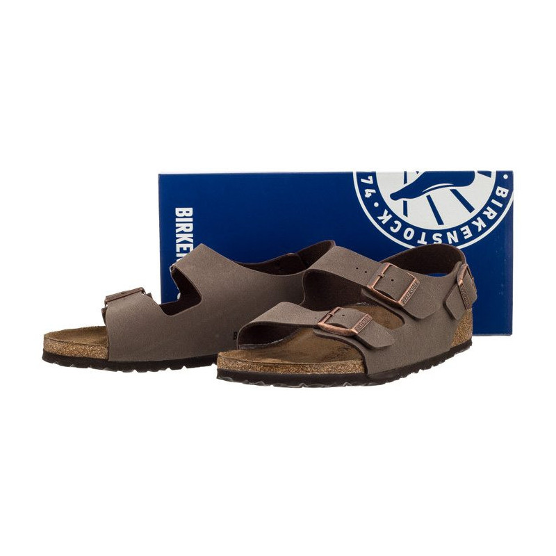 Birkenstock Milano BF Nubuck Mocca 634503 (BK43-b) sandaalid