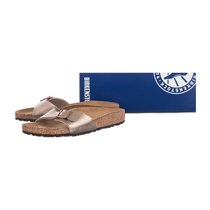 Birkenstock Madrid BS Graceful Taupe 1020632 (BK41-l) Moteriški batai/šlepetės