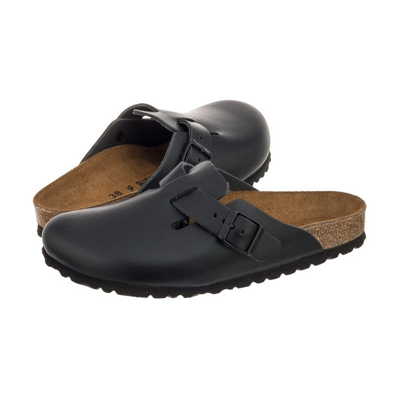 Birkenstock Boston Czarne 0060193 (BK53-a) Sieviešu apavi/Flip Flops