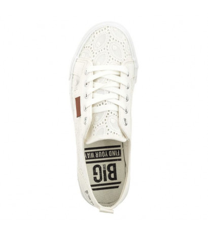 Big Star Białe Ażurowe W274925 (BI67-a) sneakers