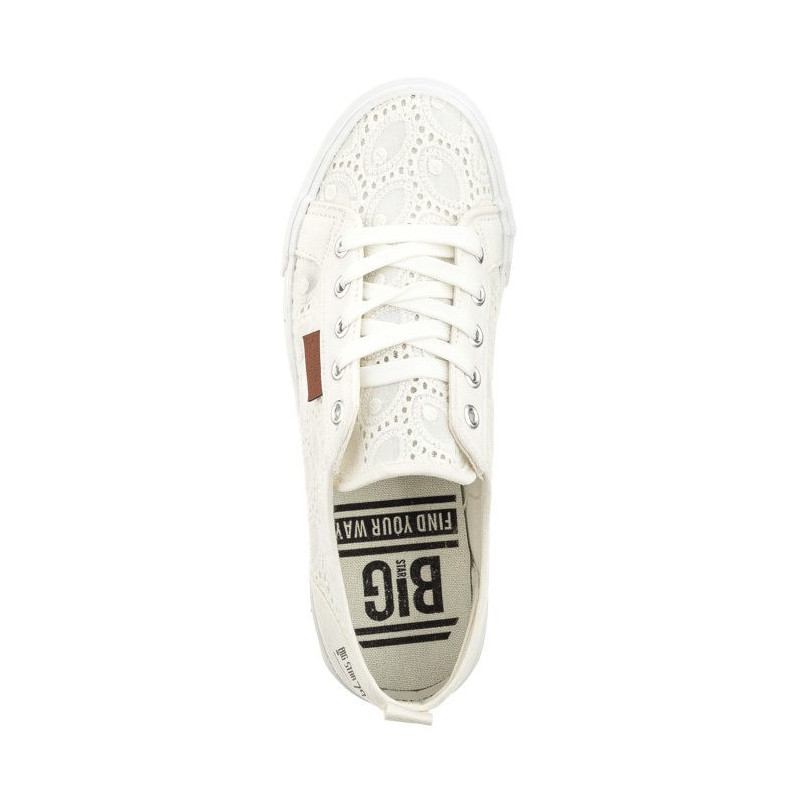 Big Star Białe Ażurowe W274925 (BI67-a) sneakers