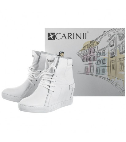 Carinii Białe B3519/NS-I81-000-000-B88 (CI252-c) Boots