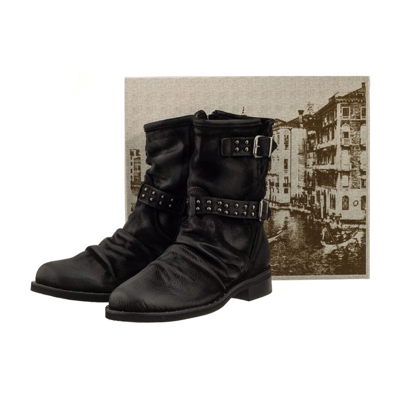 Venezia Czarne 2516B NAB NER (VE121-a) shoes