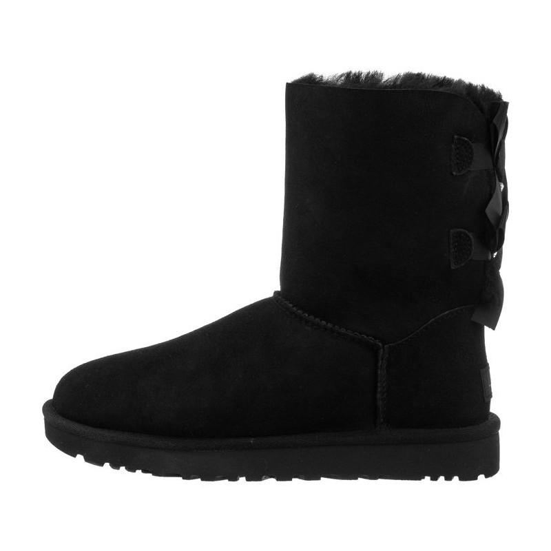 UGG W Bailey Bow II 1016225 W/BLK (UA14-a) kurpes