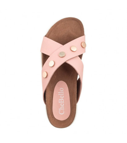 CheBello Różowe 2018 Clark 1785 (CH53-a) Women's Shoes/Flip Flops