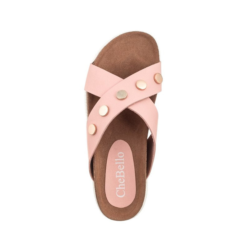 CheBello Różowe 2018 Clark 1785 (CH53-a) Women's Shoes/Flip Flops