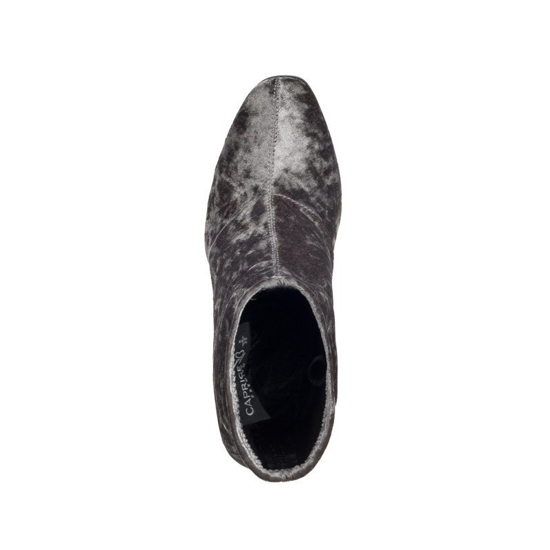 Caprice Srebrne 9-25306-21 937 Silver Velvet (CP118-b) shoes