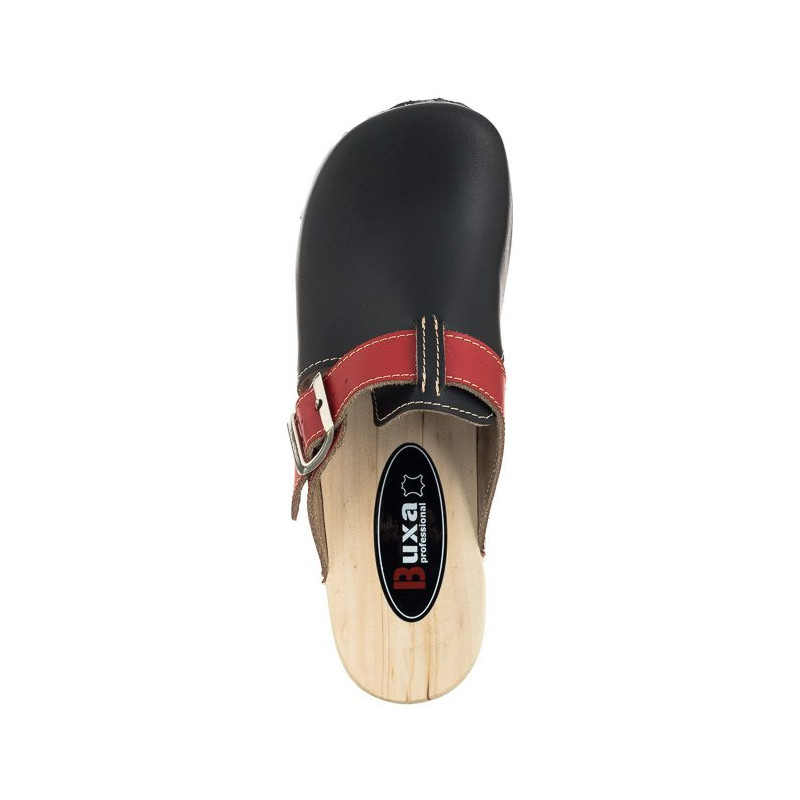 Buxa Czarne/Czerwone FPU20 DM (BX14-a) Women's Shoes/Flip Flops