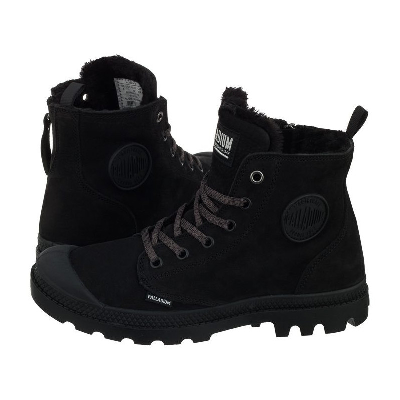 Palladium Pampa Hi Zip WL Black 95982-010-M (PA45-a) spordijalatsid