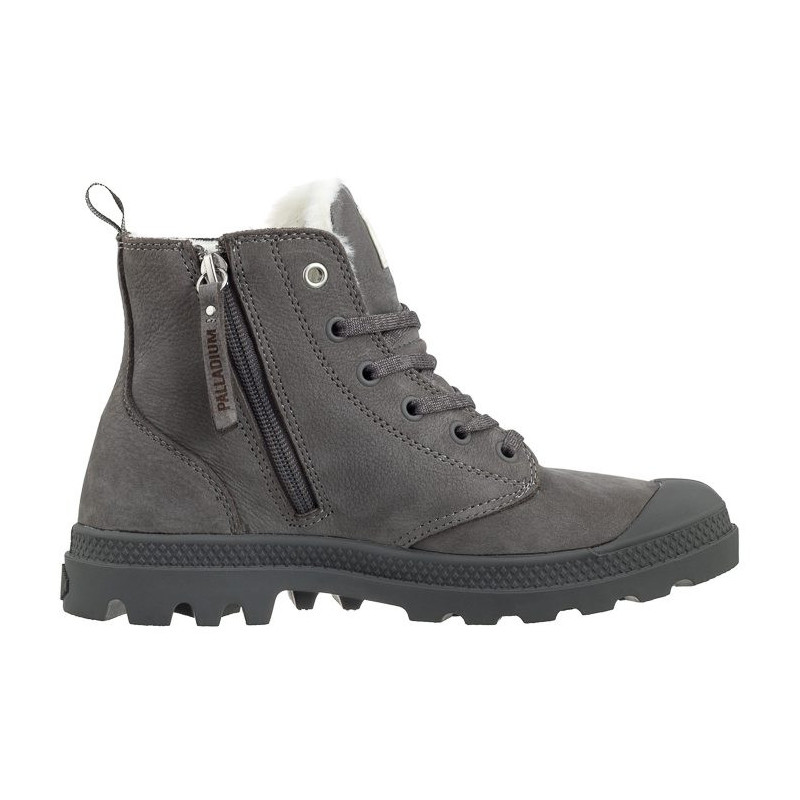 Palladium Pampa Hi Zip WL Cloudburst/Charcoal Gray 95982-055-M (PA45-b) boots