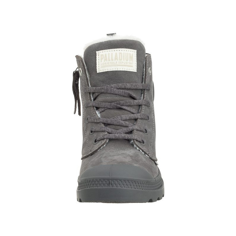 Palladium Pampa Hi Zip WL Cloudburst/Charcoal Gray 95982-055-M (PA45-b) zābaki