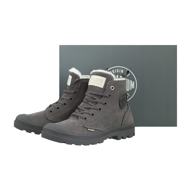 Palladium Pampa Hi Zip WL Cloudburst/Charcoal Gray 95982-055-M (PA45-b) boots