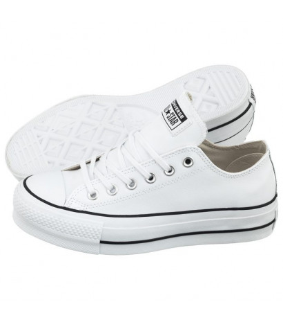 Converse CT All Star Lift Clean OX White/Black 561680C (CO355-a) kingad