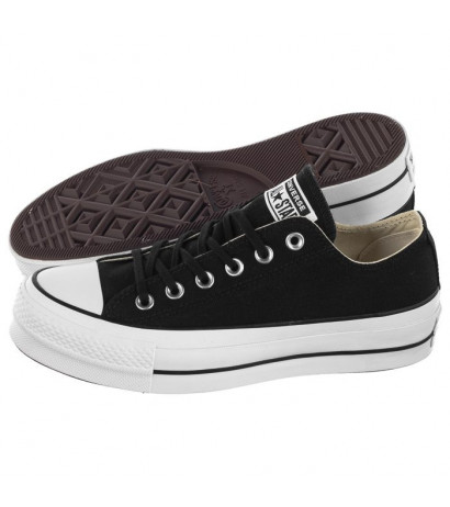 Converse CT All Star Lift OX Black/White 560250C (CO351-b) kingad