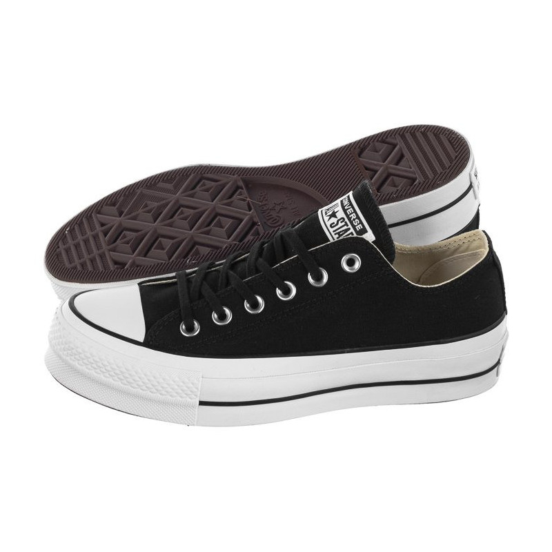 Converse CT All Star Lift OX Black/White 560250C (CO351-b) bateliai