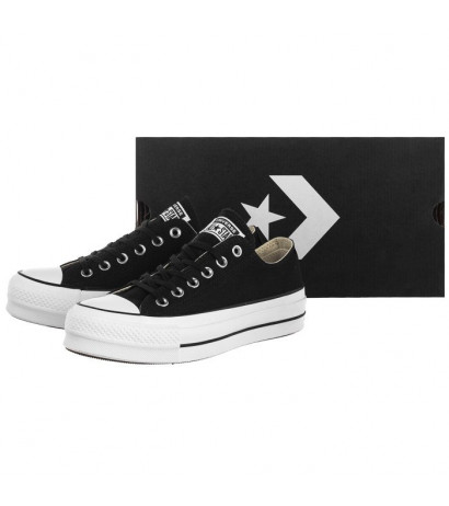 Converse CT All Star Lift OX Black/White 560250C (CO351-b) bateliai