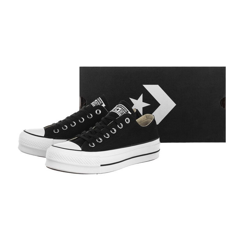 Converse CT All Star Lift OX Black/White 560250C (CO351-b) bateliai