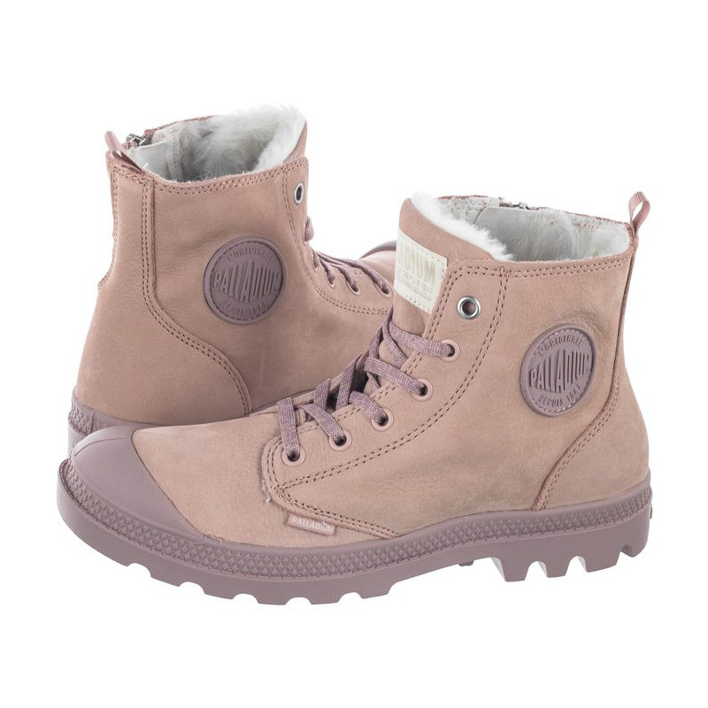 Palladium Pampa Hi Zip WL Rose Dust 95982-671-M (PA45-c) batai