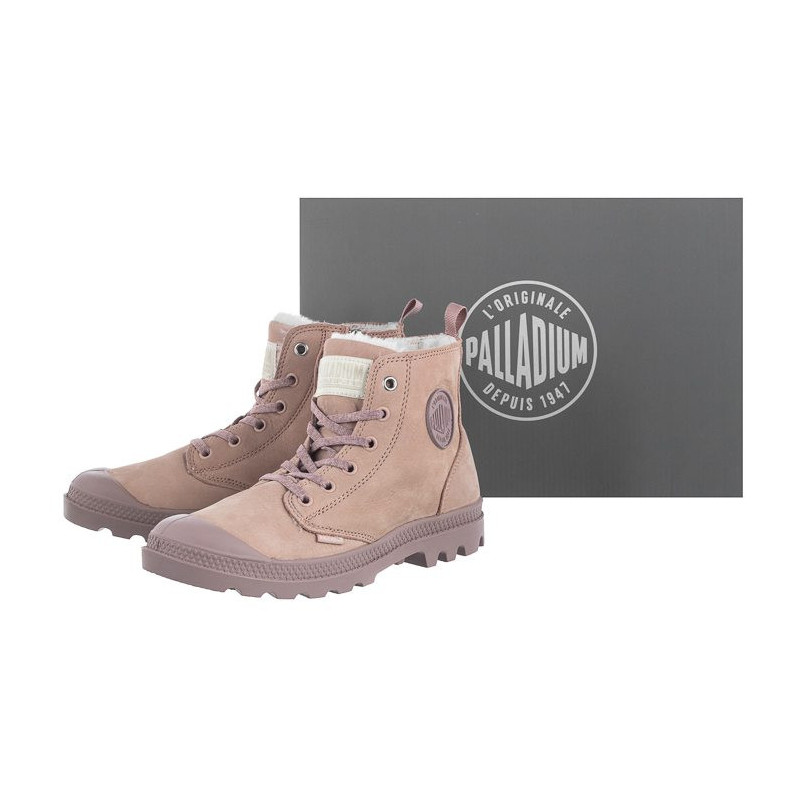 Palladium Pampa Hi Zip WL Rose Dust 95982-671-M (PA45-c) batai