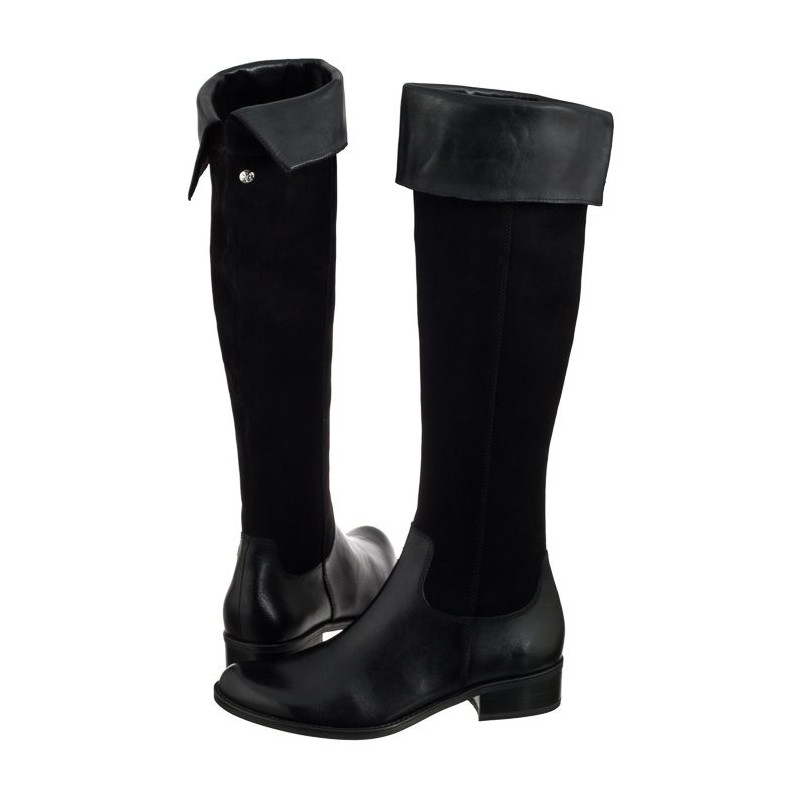 Caprice Czarne 9-25518-21 019 Black Comb (CP132-a) boots