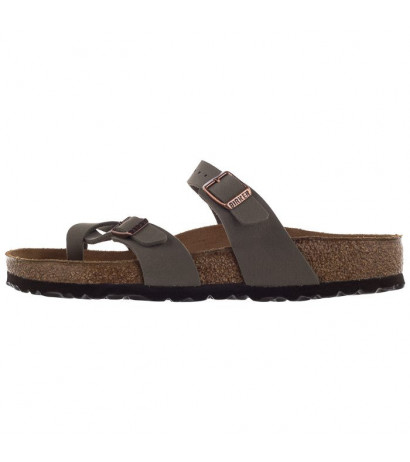 Birkenstock Mayari Nubuck Stone 71071 (BK83-a) šlepetės