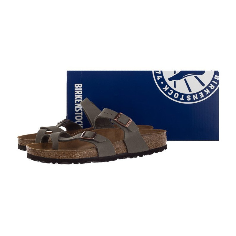 Birkenstock Mayari Nubuck Stone 71071 (BK83-a) šlepetės